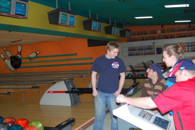 Several DCFD members head out for an evening of Bowling on 1/8/08